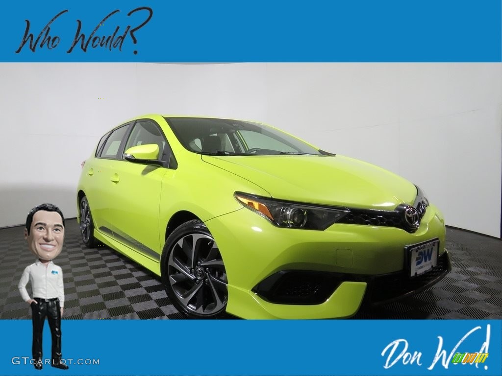 2017 Corolla iM  - Spring Green Metallic / Black photo #1