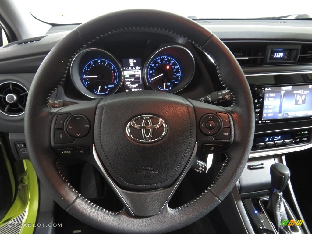 2017 Corolla iM  - Spring Green Metallic / Black photo #25