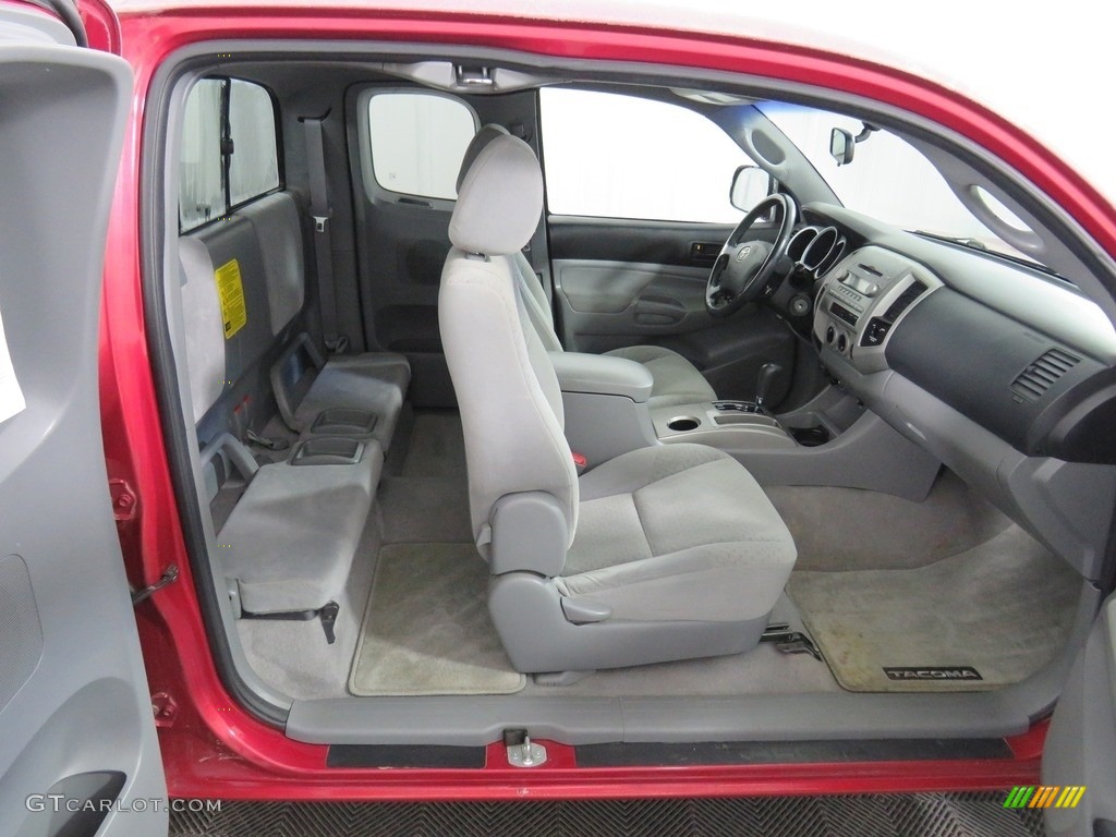 2007 Tacoma Access Cab - Impulse Red Pearl / Graphite Gray photo #29