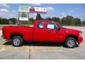 2009 Victory Red Chevrolet Silverado 1500 LS Extended Cab  photo #5