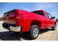 2009 Victory Red Chevrolet Silverado 1500 LS Extended Cab  photo #6