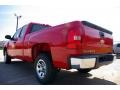 2009 Victory Red Chevrolet Silverado 1500 LS Extended Cab  photo #8