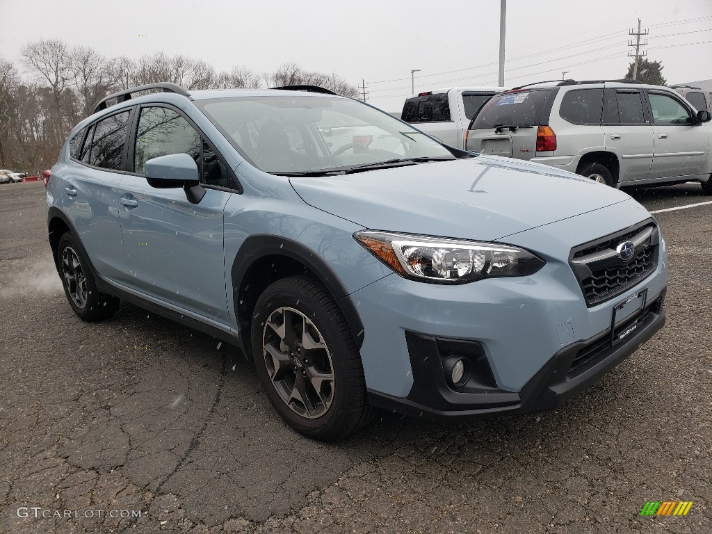 2019 Crosstrek 2.0i Premium - Cool Gray Khaki / Black photo #1