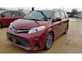 2019 Salsa Red Pearl Toyota Sienna LE AWD  photo #1