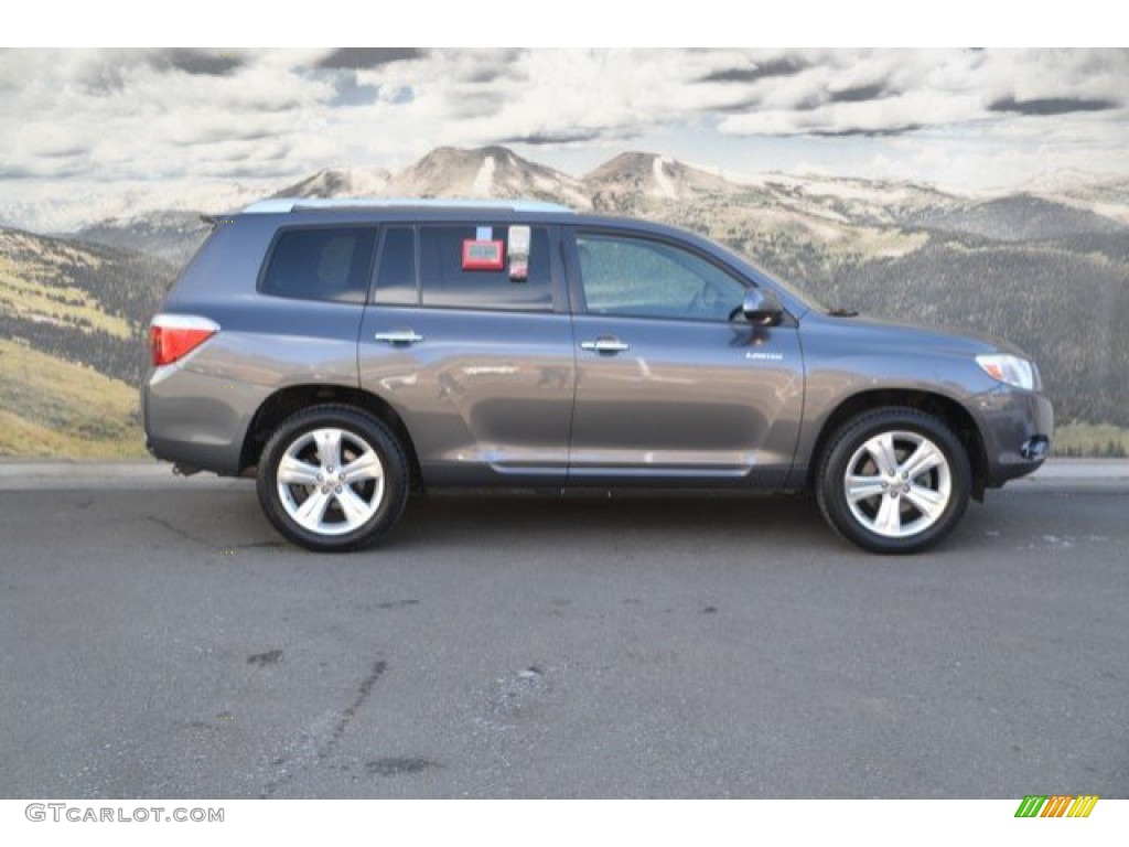 2010 Highlander Limited 4WD - Magnetic Gray Metallic / Ash photo #2