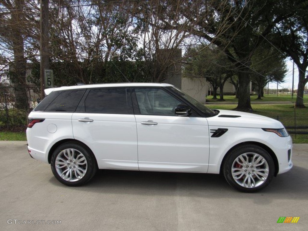 Fuji White 2019 Land Rover Range Rover Sport HSE Dynamic Exterior Photo #131999307