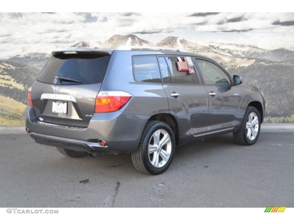 2010 Highlander Limited 4WD - Magnetic Gray Metallic / Ash photo #3