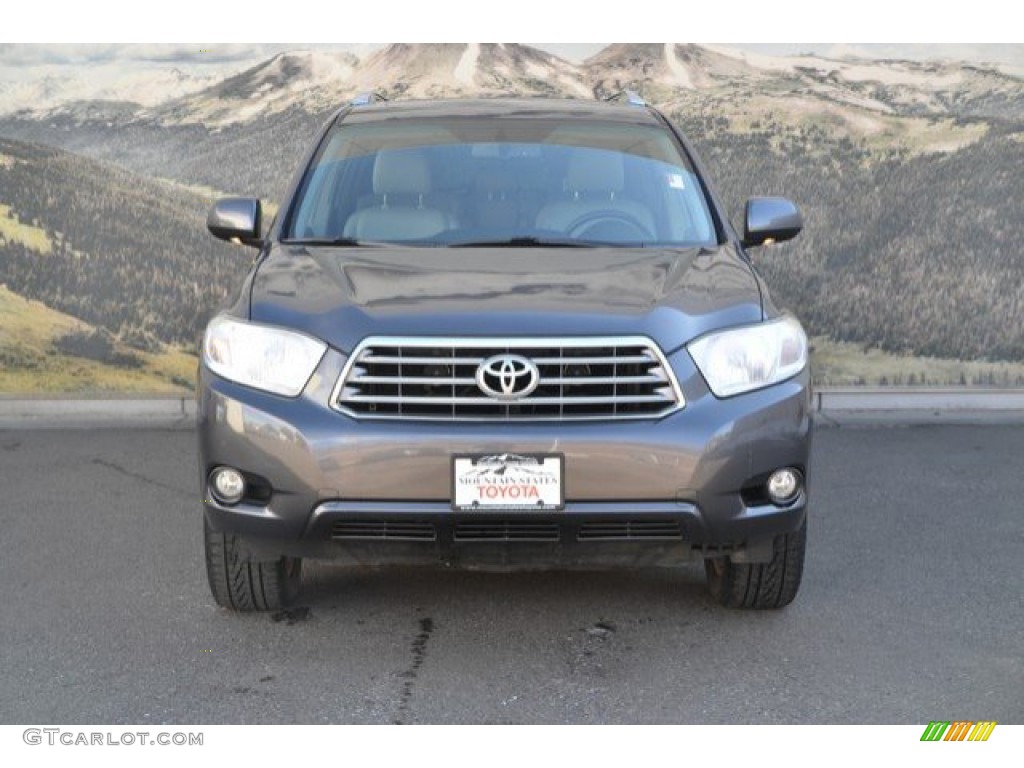 2010 Highlander Limited 4WD - Magnetic Gray Metallic / Ash photo #4