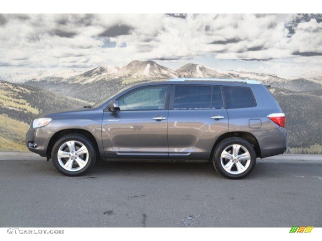 2010 Highlander Limited 4WD - Magnetic Gray Metallic / Ash photo #6