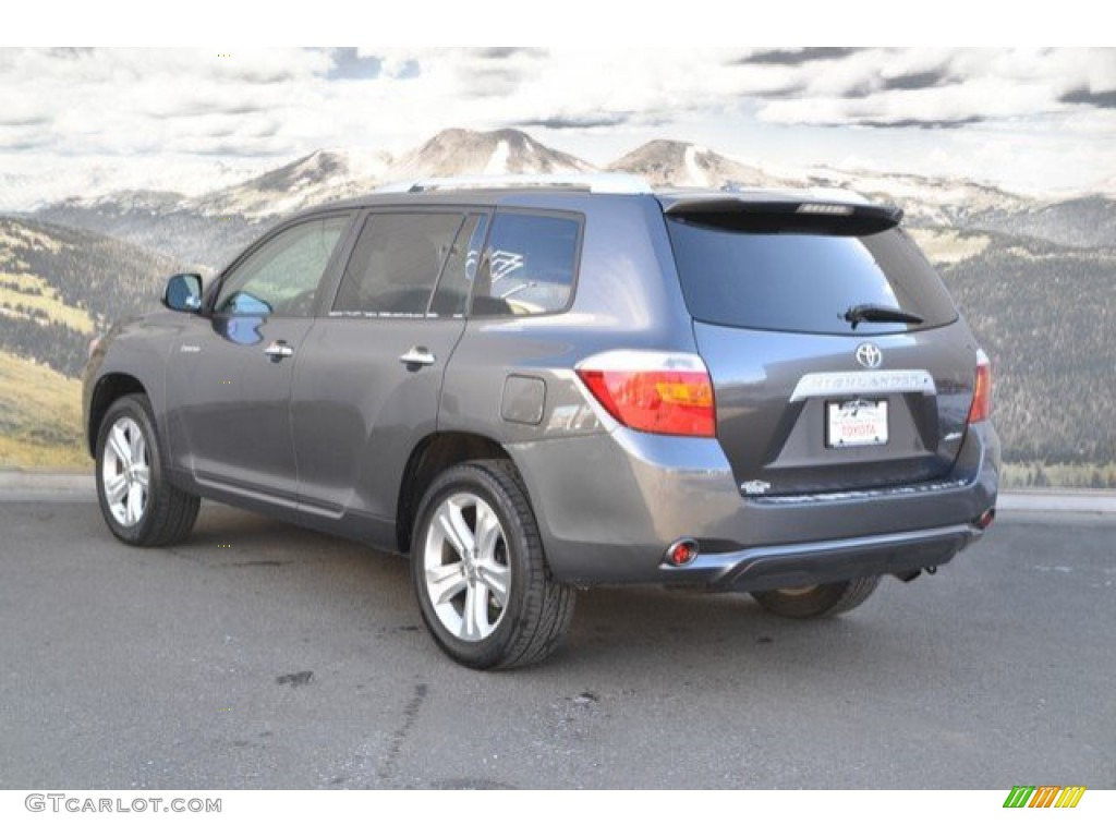 2010 Highlander Limited 4WD - Magnetic Gray Metallic / Ash photo #7
