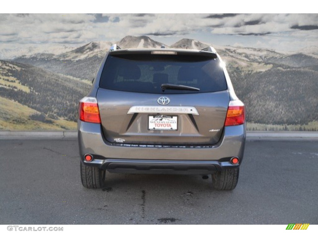2010 Highlander Limited 4WD - Magnetic Gray Metallic / Ash photo #8