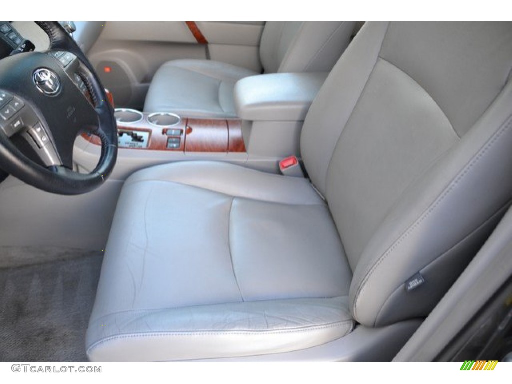 2010 Highlander Limited 4WD - Magnetic Gray Metallic / Ash photo #11