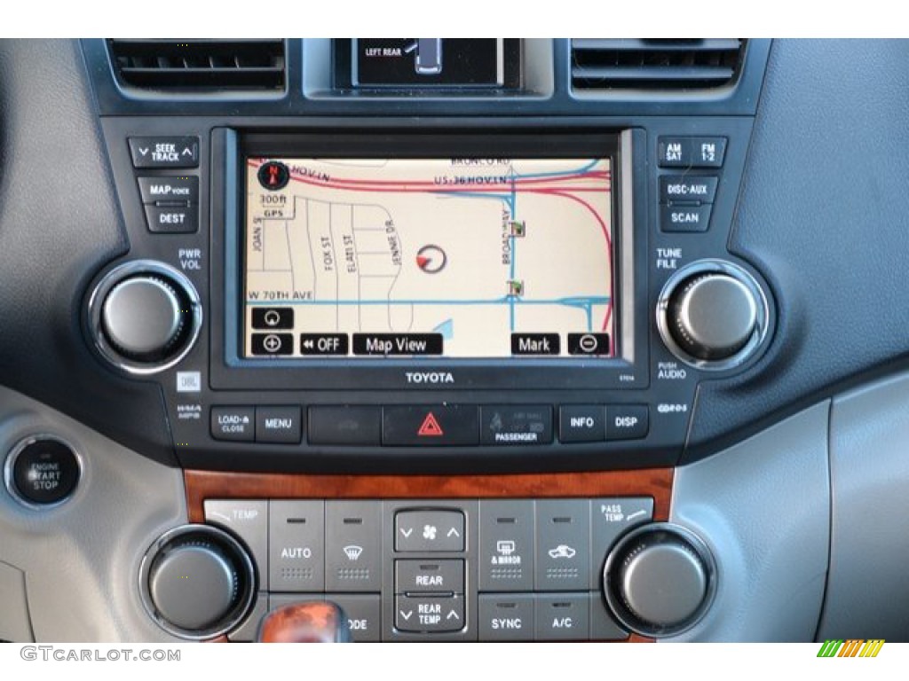 2010 Highlander Limited 4WD - Magnetic Gray Metallic / Ash photo #15