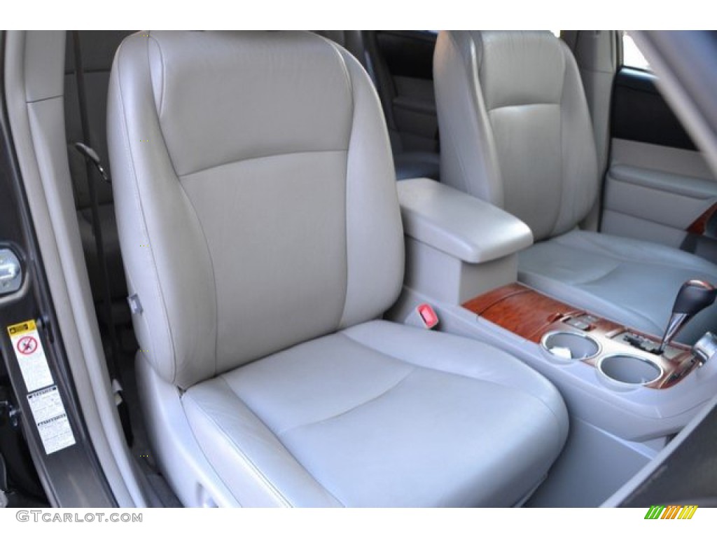 2010 Highlander Limited 4WD - Magnetic Gray Metallic / Ash photo #19