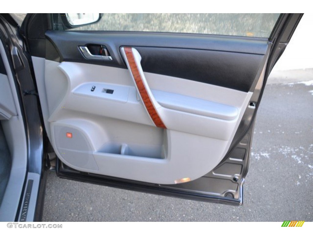 2010 Highlander Limited 4WD - Magnetic Gray Metallic / Ash photo #27