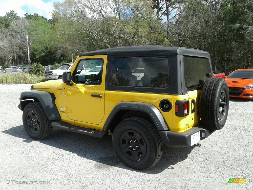 2019 Wrangler Sport 4x4 - Hellayella / Black photo #3