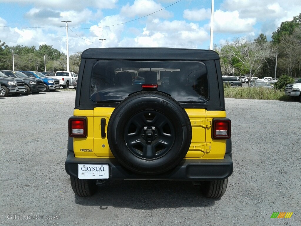 2019 Wrangler Sport 4x4 - Hellayella / Black photo #4