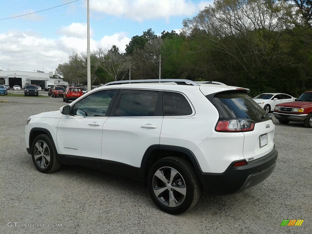 2019 Cherokee Limited - Bright White / Black photo #3