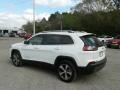 2019 Bright White Jeep Cherokee Limited  photo #3