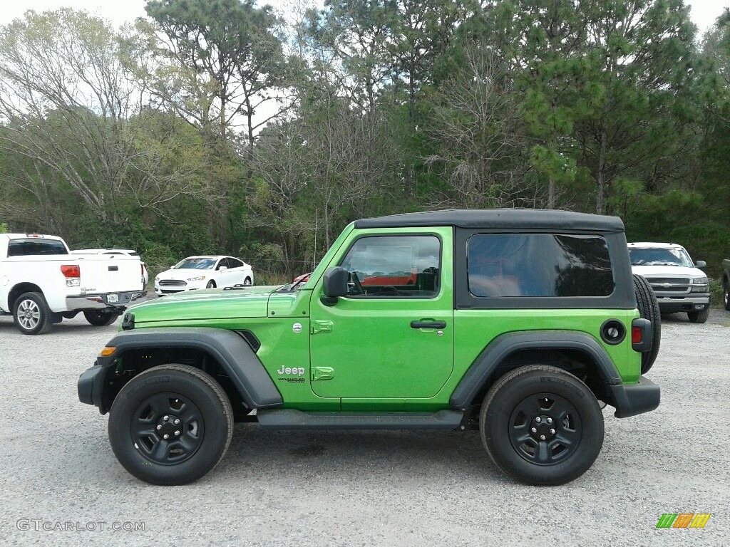 Mojito! 2019 Jeep Wrangler Sport 4x4 Exterior Photo #132001418