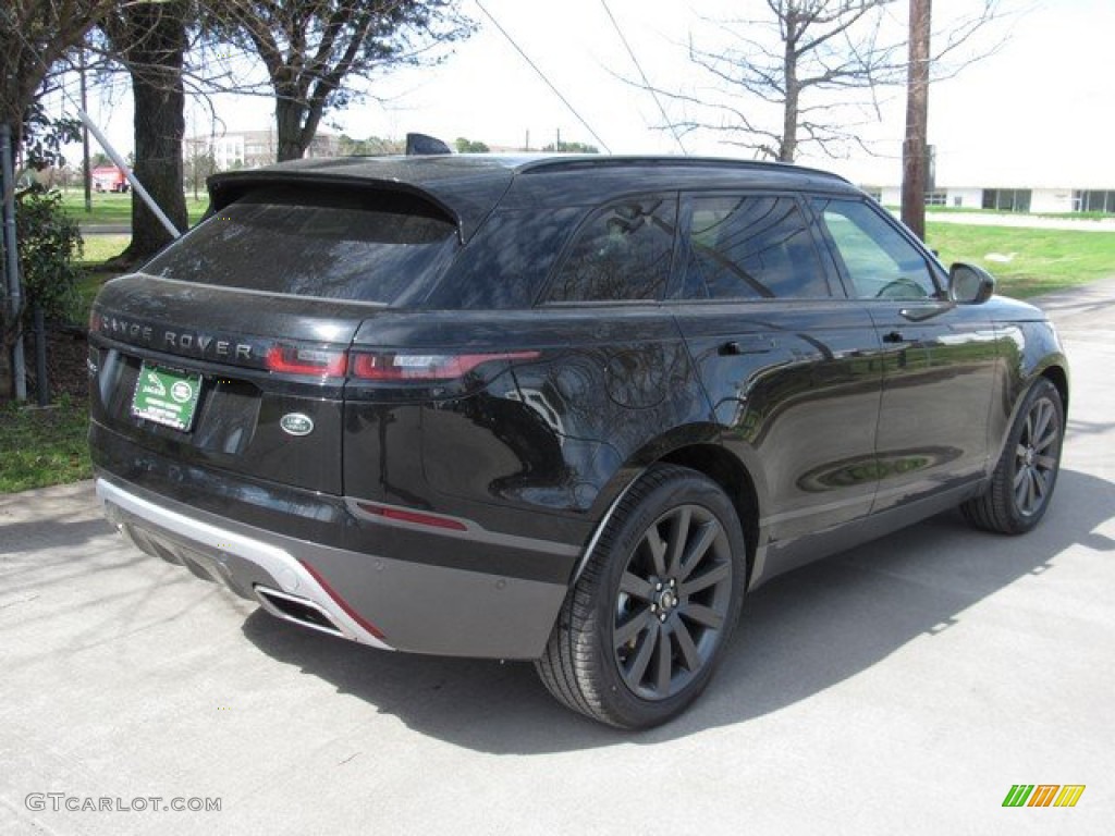 2019 Range Rover Velar R-Dynamic HSE - Santorini Black Metallic / Ebony photo #7