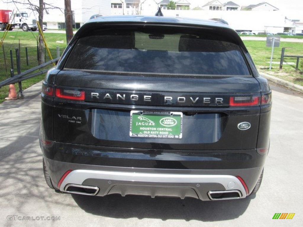 2019 Range Rover Velar R-Dynamic HSE - Santorini Black Metallic / Ebony photo #8
