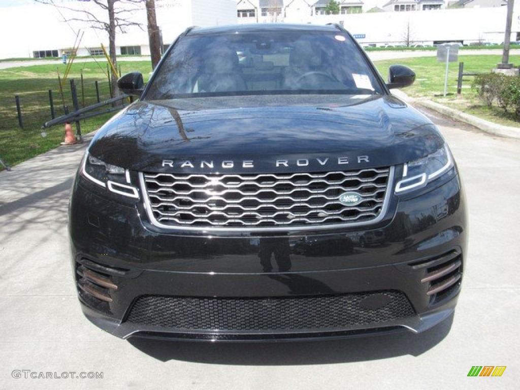 2019 Range Rover Velar R-Dynamic HSE - Santorini Black Metallic / Ebony photo #9