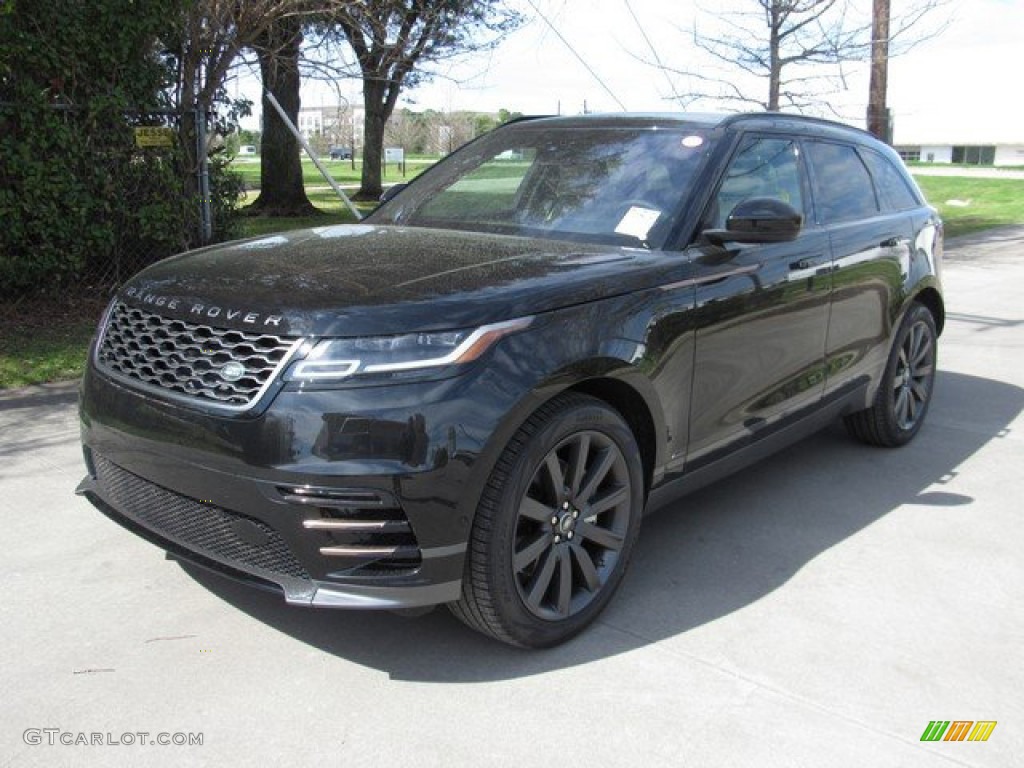 2019 Range Rover Velar R-Dynamic HSE - Santorini Black Metallic / Ebony photo #10