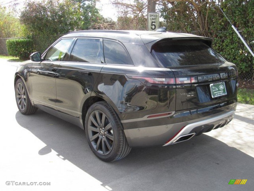 2019 Range Rover Velar R-Dynamic HSE - Santorini Black Metallic / Ebony photo #12