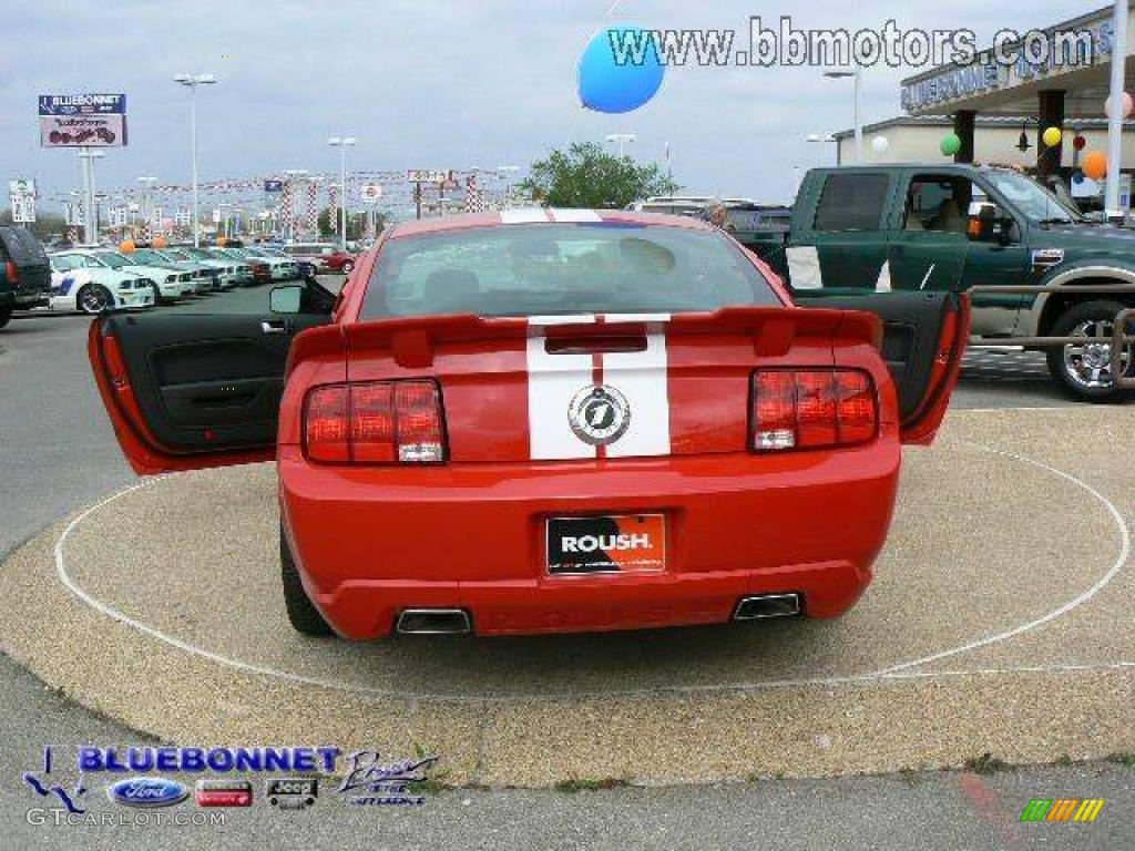2008 Mustang Roush Stage 1 Coupe - Torch Red / Dark Charcoal photo #6