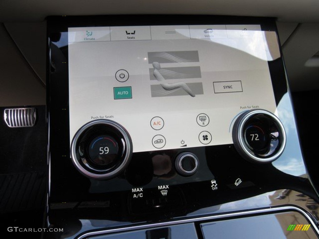 2019 Range Rover Velar R-Dynamic HSE - Santorini Black Metallic / Ebony photo #33