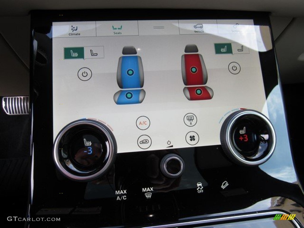 2019 Range Rover Velar R-Dynamic HSE - Santorini Black Metallic / Ebony photo #34