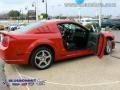 2008 Torch Red Ford Mustang Roush Stage 1 Coupe  photo #9