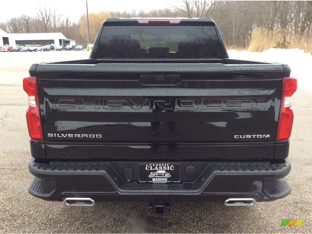 2019 Silverado 1500 Custom Z71 Trail Boss Crew Cab 4WD - Black / Jet Black photo #5