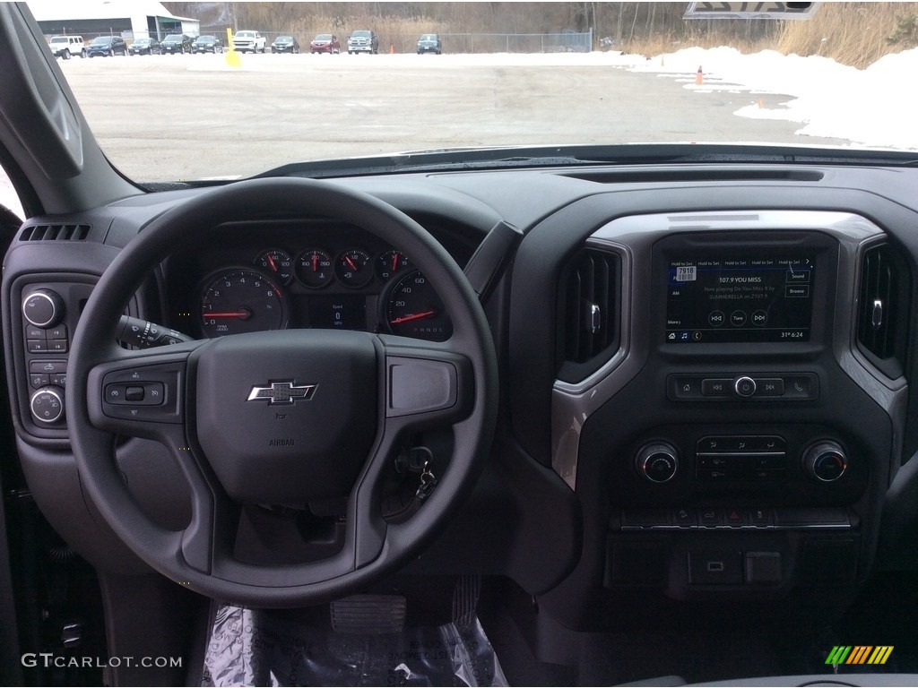 2019 Silverado 1500 Custom Z71 Trail Boss Crew Cab 4WD - Black / Jet Black photo #12