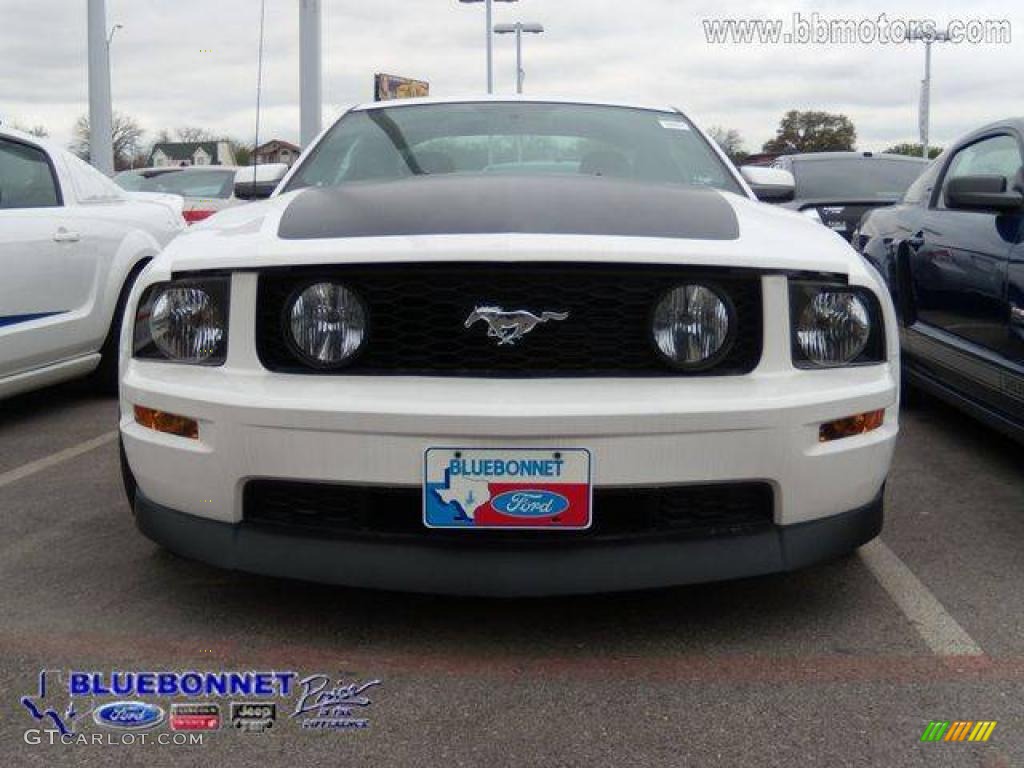 2008 Mustang Racecraft 420S Supercharged Coupe - Performance White / Dark Charcoal photo #1