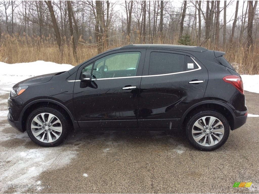 2019 Encore Preferred AWD - Ebony Twilight Metallic / Ebony photo #3