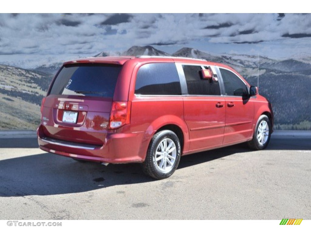 2014 Grand Caravan SXT - Deep Cherry Red Crystal Pearl / Black/Light Graystone photo #3