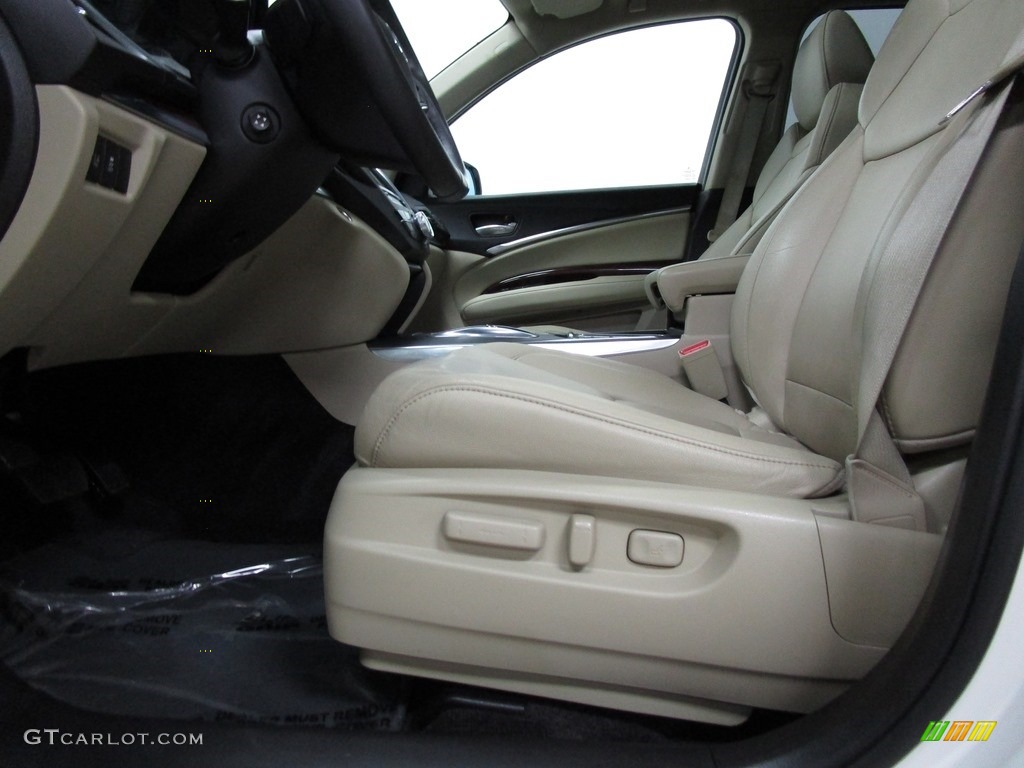 2016 MDX SH-AWD Technology - White Diamond Pearl / Parchment photo #9