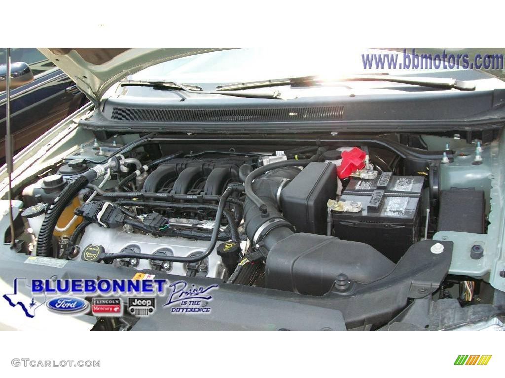 2008 Taurus X SEL - Titanium Green Metallic / Camel photo #12