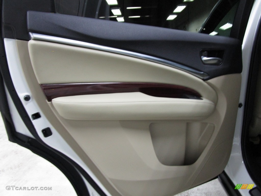 2016 MDX SH-AWD Technology - White Diamond Pearl / Parchment photo #10