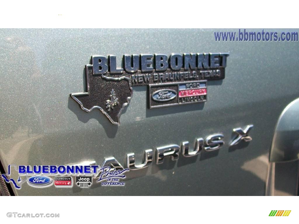 2008 Taurus X SEL - Titanium Green Metallic / Camel photo #13