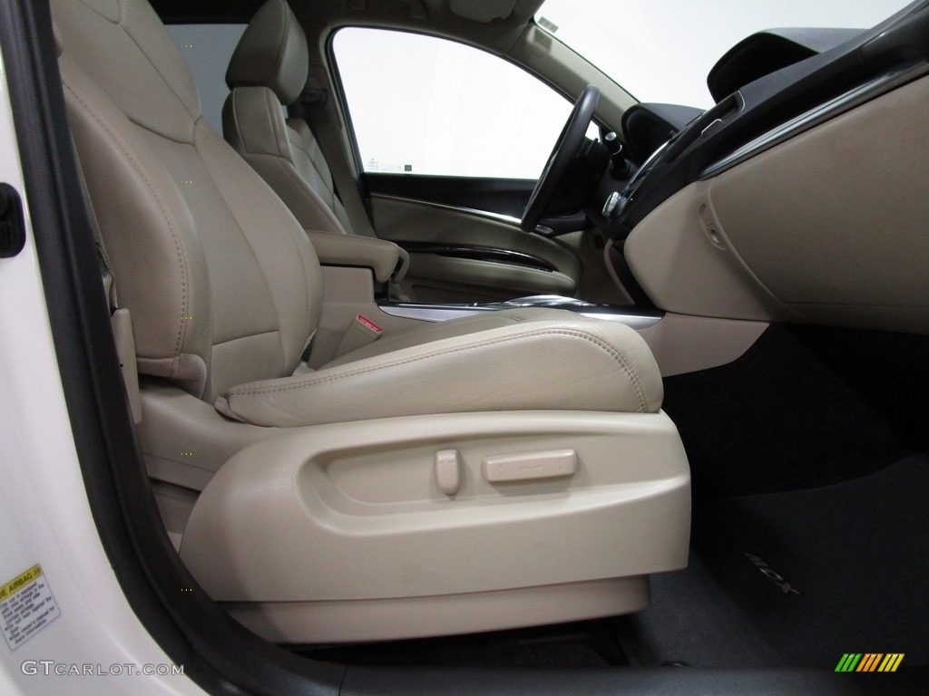 2016 MDX SH-AWD Technology - White Diamond Pearl / Parchment photo #17