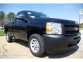 2009 Black Chevrolet Silverado 1500 Regular Cab  photo #4