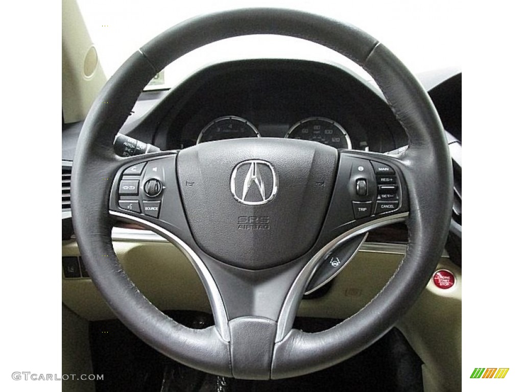 2016 MDX SH-AWD Technology - White Diamond Pearl / Parchment photo #26