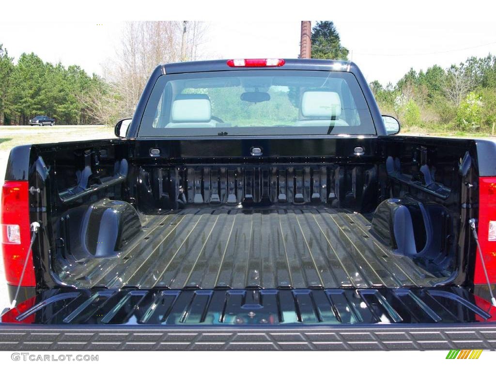 2009 Silverado 1500 Regular Cab - Black / Dark Titanium photo #13