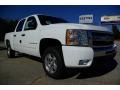 2009 Summit White Chevrolet Silverado 1500 LT Crew Cab  photo #4