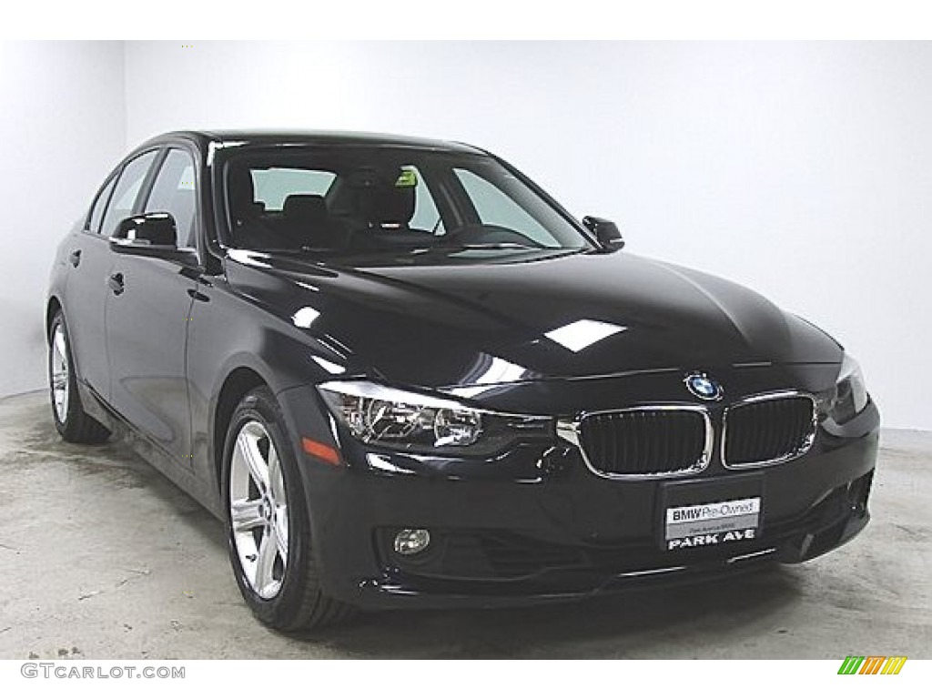 2015 3 Series 328i xDrive Sedan - Black Sapphire Metallic / Black photo #5