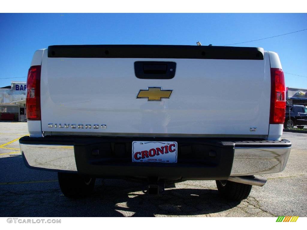 2009 Silverado 1500 LT Crew Cab - Summit White / Ebony photo #7