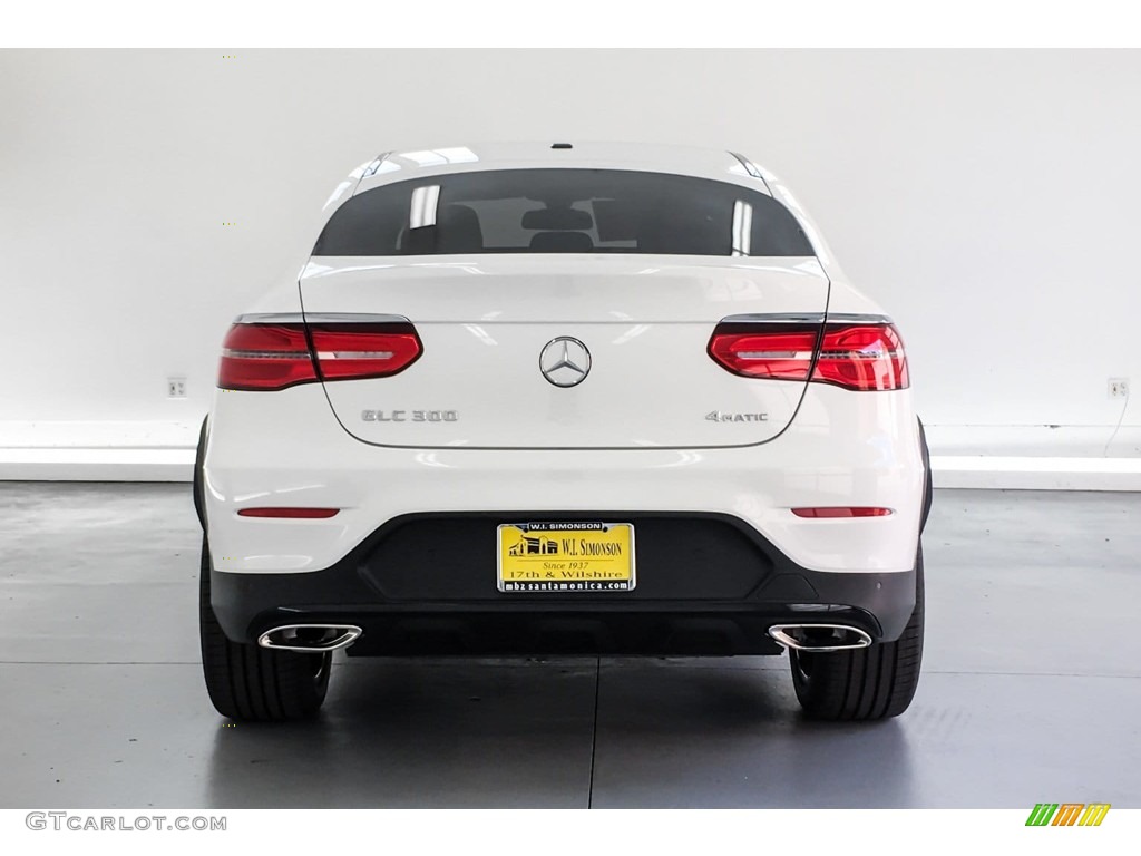 2019 GLC 300 4Matic Coupe - Polar White / Black photo #3